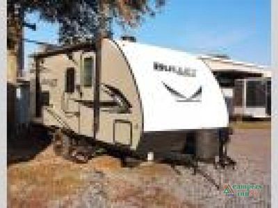2021 Keystone RV Bullet — front three-quarter view