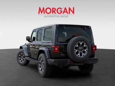 2026 Jeep Wrangler — rear three-quarter view