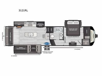 2021 Keystone Montana — interior view