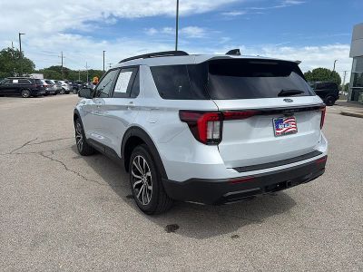 2026 Ford Explorer — rear three-quarter view