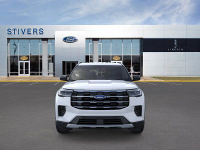 2026 Ford Explorer — engine compartment view