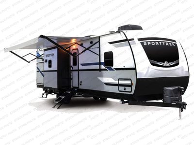 2022 Venture RV SportTrek — front three-quarter view
