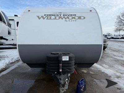 2026 Forest River RV Wildwood X-Lite — rear three-quarter view