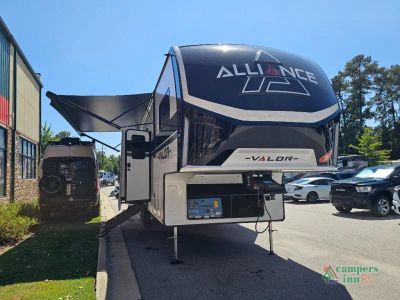 2026 Alliance RV Valor All-Access — front three-quarter view