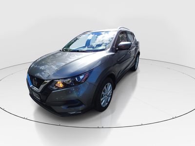 2022 Nissan Rogue Sport — rear three-quarter view