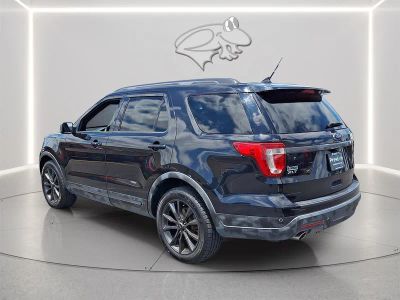 2019 Ford Explorer — rear three-quarter view