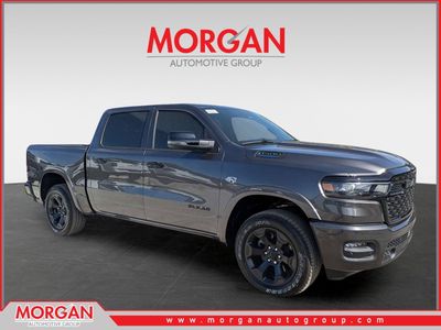 2026 Ram 1500 Big Horn/Lone Star in Gray — front three-quarter view