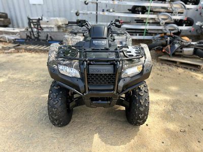 2026 Honda FourTrax Rancher 4x4 Automatic DCT IRS EPS — rear three-quarter view