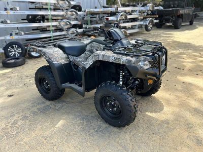 2026 Honda FourTrax Rancher 4x4 Automatic DCT IRS EPS — front three-quarter view