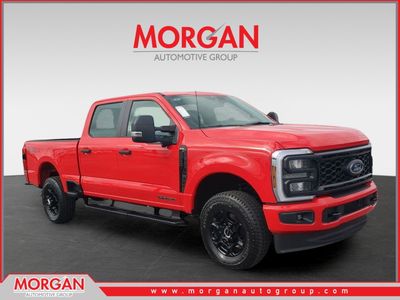 2026 Ford F-250SD XL in Red — front three-quarter view