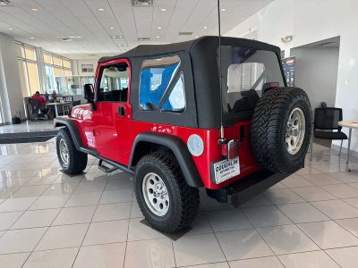 2005 Jeep Wrangler — side profile view