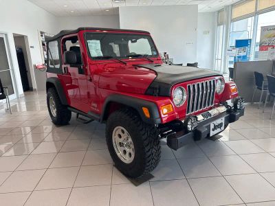 2005 Jeep Wrangler — interior view