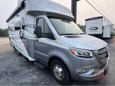 2026 Tiffin Motorhomes Wayfarer in Silver Sand — front three-quarter view