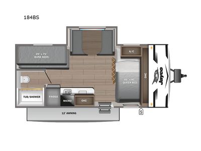 2024 Jayco Jay Flight — rear three-quarter view