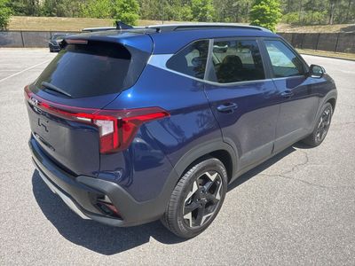 2024 Kia Seltos — rear three-quarter view