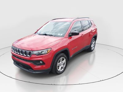 2024 Jeep Compass — rear three-quarter view