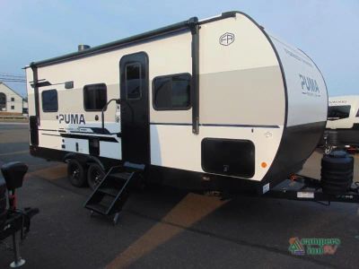 2027 Forest River RV Puma Tracks — front three-quarter view