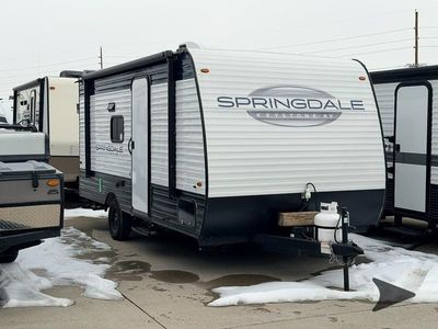 2025 Keystone RV Springdale Classic Mini — front three-quarter view
