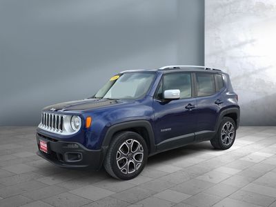 2017 Jeep Renegade — front three-quarter view