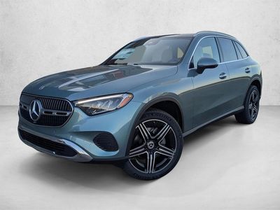 2026 Mercedes-Benz GLC 300 GLC 300 SUV in Verde Silver — front three-quarter view