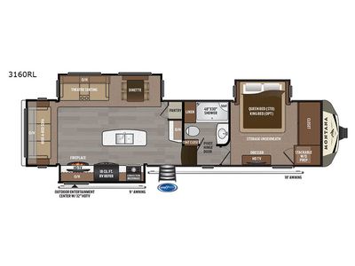 2017 Keystone RV Montana — photo 7 view