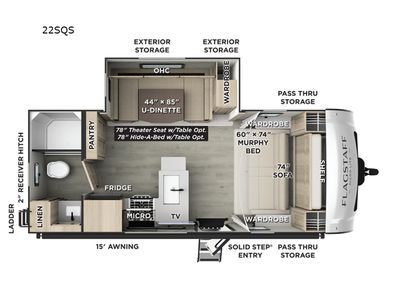 2026 Forest River RV Flagstaff Micro Lite - Photo 2