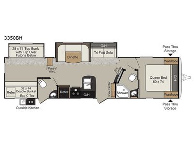 2018 Keystone RV Passport — side profile view