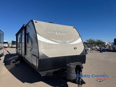 2018 Keystone RV Passport — rear three-quarter view