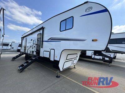 2025 Forest River RV Vengeance Rogue SUT — front three-quarter view