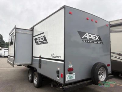 2022 Coachmen RV Apex Nano — rear three-quarter view