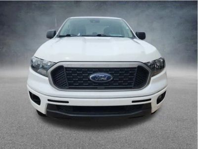 2021 Ford Ranger XLT in Oxford White — front three-quarter view