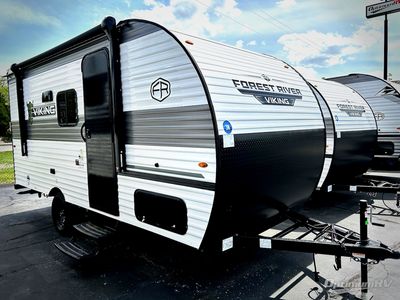 2025 Forest River Viking — front three-quarter view