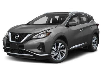 2021 Nissan Murano S in Gun Metallic — front three-quarter view