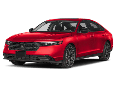 2026 Honda Accord SE in Red — front three-quarter view