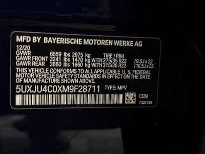 2021 BMW X5 M50i — photo 22 view
