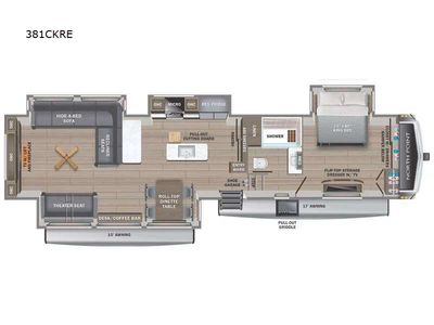 2025 Jayco North Point — engine compartment view