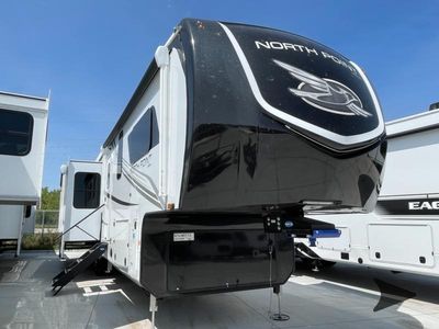 2025 Jayco North Point — front three-quarter view