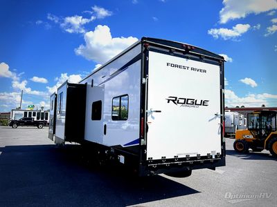 2026 Forest River Vengeance Rogue Armored — rear three-quarter view