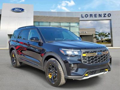 2026 Ford Explorer — rear three-quarter view