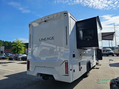 2026 Grand Design Lineage Series F — rear three-quarter view