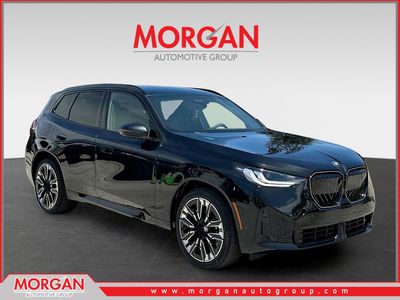 2026 BMW X3 30 xDrive in Black Sapphire Metallic — front three-quarter view