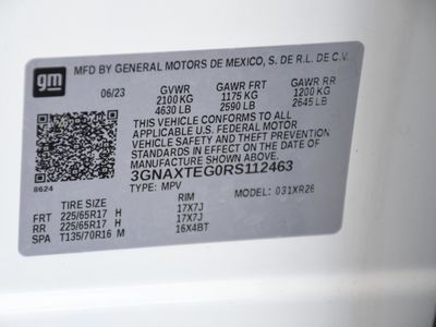 2024 Chevrolet Equinox — photo 29 view