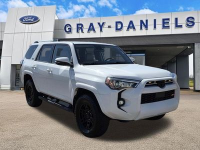 2022 Toyota 4Runner SR5 Premium in White — front three-quarter view