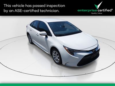 2024 Toyota Corolla LE CVT — front three-quarter view