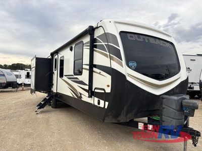 2022 Keystone RV Outback — front three-quarter view