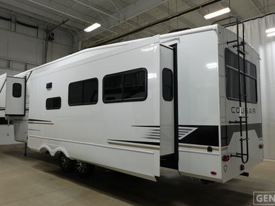 2026 Keystone Cougar — rear three-quarter view