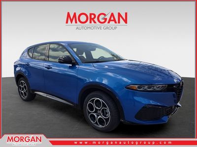 2026 Alfa Romeo Tonale Base in Blue — front three-quarter view