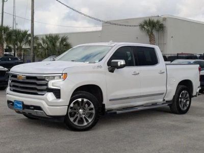 2023 Chevrolet Silverado 1500 High Country in Beige — front three-quarter view