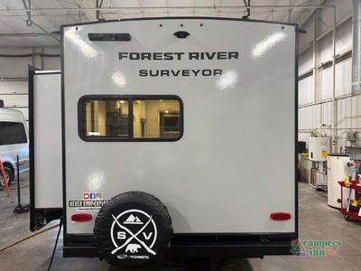 2026 Forest River Surveyor Legend — engine compartment view