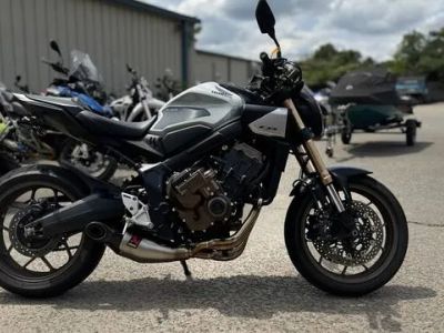 2024 Honda® CB650R — front three-quarter view